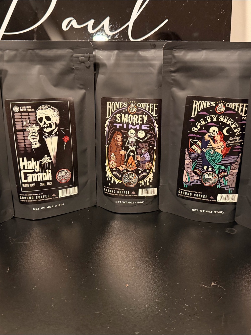 S'morey Time Ground Coffee - Black Packaging